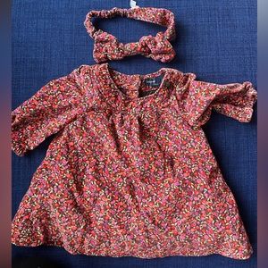 Baby Gap Dress and Bow 0-3 months